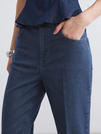 LCW Jeans Mavi Flare Kadın Jean Pantolon