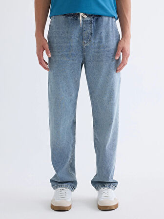 LCW Jeans Indigo Baggy Fit Erkek Jean Pantolon