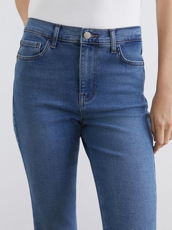 LCW Jeans İndigo Flare Kadın Jean Pantolon