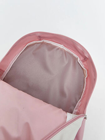 LCW ACCESSORIES Pembe Çok Bölmeli Kız Çocuk Okul Çantası