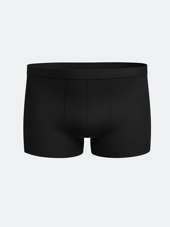 LC WAIKIKI Siyah Rahat Kalıp Pamuklu Esnek Erkek Boxer 3'lü