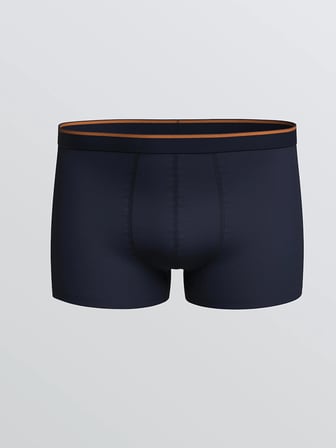 LC WAIKIKI Lacivert Standart Kalıp Pamuklu Esnek Erkek Boxer 3'lü