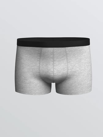 LC WAIKIKI Gri Standart Kalıp Pamuklu Esnek Erkek Boxer 3'lü