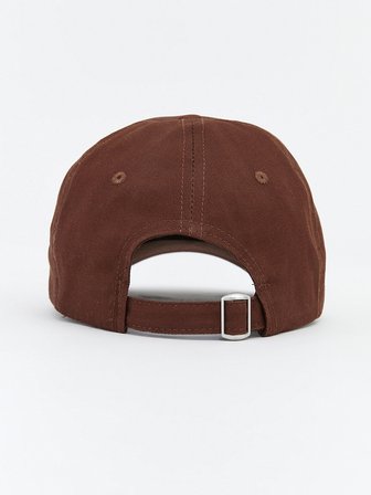 LCW ACCESSORIES Kahverengi Paris Nakışlı Kadın Kep Şapka