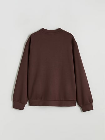LCW Kids Mürdüm Bisiklet Yaka Kız Çocuk Kalın Sweatshirt