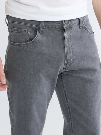 LCW Jeans Gri 779 Regular Fit Erkek Jean Pantolon