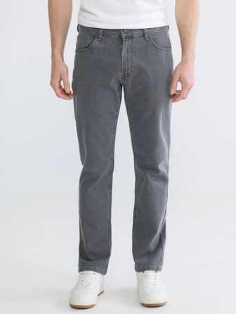 LCW Jeans Gri 779 Regular Fit Erkek Jean Pantolon