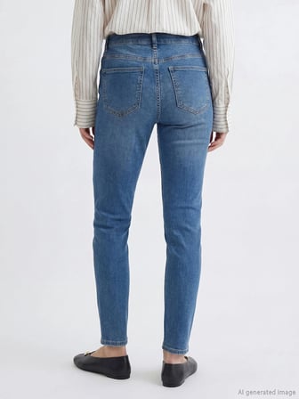 LCW Jeans İndigo Jüpiter Süper Skinny Fit Kadın Jean Pantolon