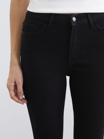 LCW Jeans Siyah Flare Kadın Jean Pantolon