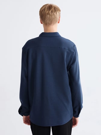 LCW Vision Petrol Slim Fit Erkek Gömlek