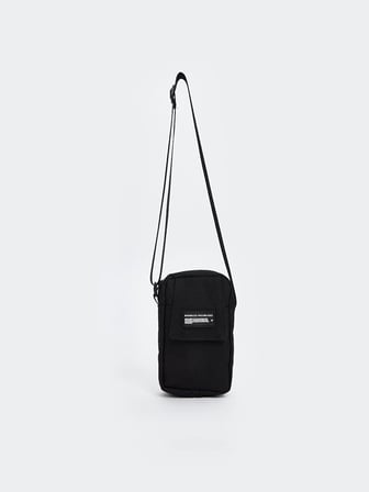 LCW ACCESSORIES Siyah Fermuarlı Erkek Omuz Çantası