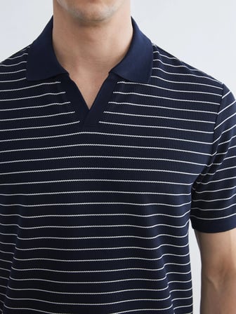 SOUTHBLUE Lacivert Polo Yaka Standart Kalıp Erkek Tişört