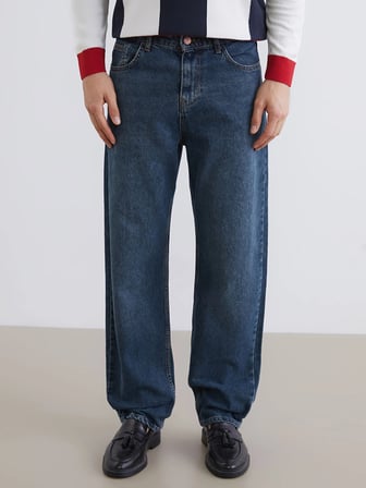 LCW Jeans Yeşil Baggy Fit Erkek Jean Pantolon