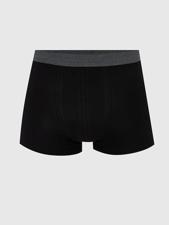 LC WAIKIKI Gri Standart Kalıp Pamuklu Esnek Erkek Boxer 3'lü