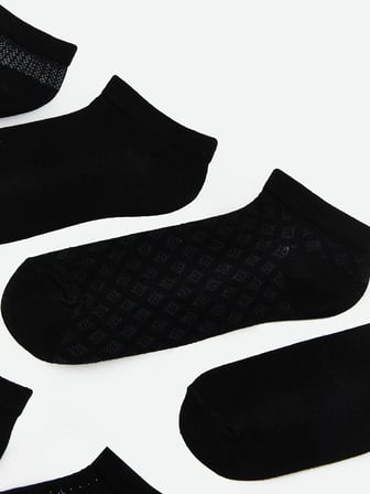 LCW ACCESSORIES Karışık Çizgili Erkek Patik Çorap 7'li