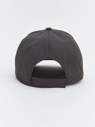 LCW ACCESSORIES Antrasit Baskılı Erkek Kep Şapka