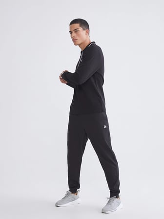 XSIDE ACTIVE Siyah Regular Fit Erkek Jogger Eşofman Altı