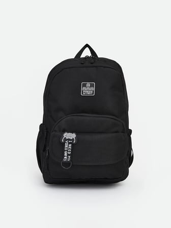 LCW ACCESSORIES Siyah Fermuarlı Erkek Çocuk Sırt Çantası