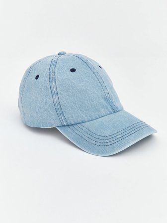 LCW ACCESSORIES Mavi Kadın Denim Kep Şapka