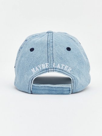 LCW ACCESSORIES Mavi Kadın Denim Kep Şapka
