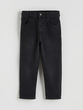 LCW Kids Siyah Regular Fit Erkek Çocuk Jean Pantolon