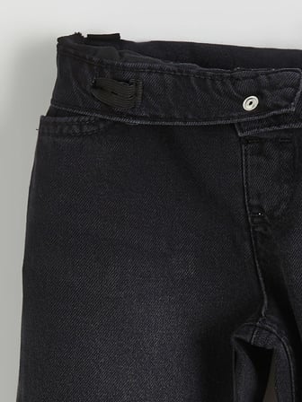 LCW Kids Siyah Regular Fit Erkek Çocuk Jean Pantolon