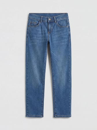 LCW Kids İndigo Slim Fit Erkek Çocuk Jean Pantolon
