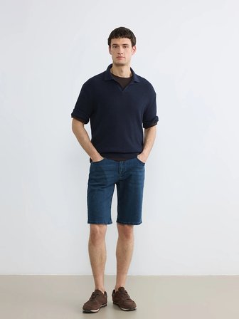 LCW Jeans İndigo Standart Kalıp Erkek Jean Şort