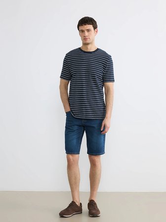 LCW Jeans İndigo Standart Kalıp Erkek Jean Şort
