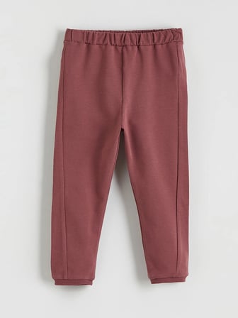 LCW baby Pembe Beli Lastikli Erkek Bebek Jogger Eşofman Alt