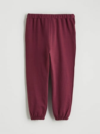 LCW baby Bordo Beli Lastikli Erkek Bebek Jogger Eşofman Altı