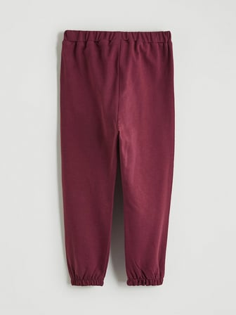 LCW baby Bordo Beli Lastikli Erkek Bebek Jogger Eşofman Altı