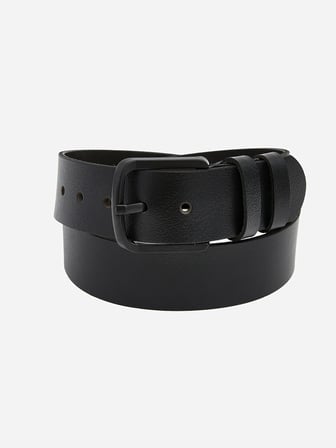 LCW ACCESSORIES Siyah Hakiki Deri Erkek Kemer