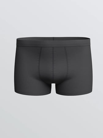 LC WAIKIKI Antrasit Rahat Kalıp Pamuklu Esnek Erkek Boxer 3'lü