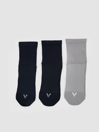LCW ACCESSORIES Karışık Erkek Soket Çorap 3'lü
