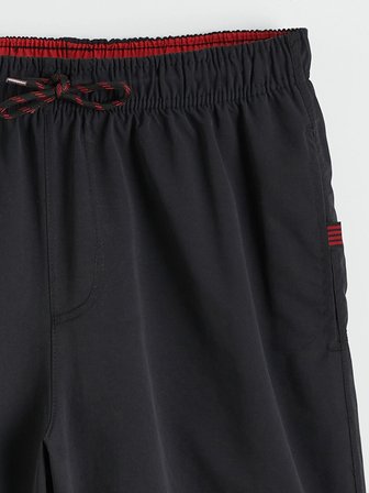 LCW SWIMWEAR Siyah Kısa Boy Erkek Deniz Şortu
