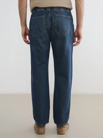 LCW Jeans İndigo 710 Loose Fit Erkek Jean Pantolon