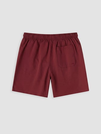 LCW SWIMWEAR Kahverengi Kısa Boy Erkek Deniz Şortu