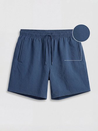 LCW SWIMWEAR İndigo Kısa Boy Erkek Deniz Şortu