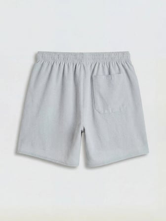 LCW SWIMWEAR Gri Kısa Boy Erkek Deniz Şortu