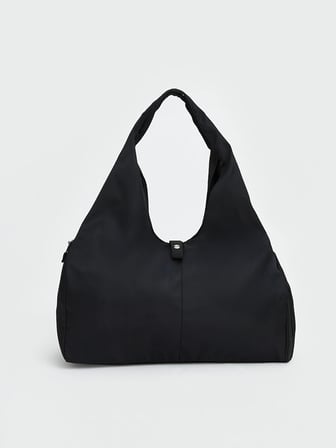 LCW ACCESSORIES Siyah Fermuarlı Kadın Omuz Çantası