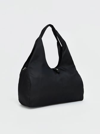 LCW ACCESSORIES Siyah Fermuarlı Kadın Omuz Çantası