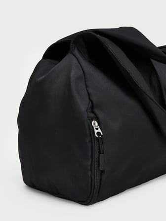 LCW ACCESSORIES Siyah Fermuarlı Kadın Omuz Çantası