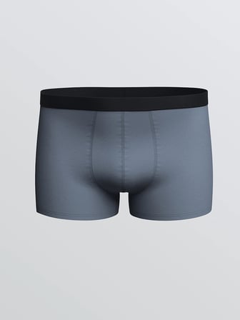 LC WAIKIKI İndigo Loose Fit Pamuklu Esnek Erkek Boxer 3'lü
