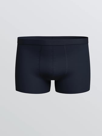 LC WAIKIKI İndigo Loose Fit Pamuklu Esnek Erkek Boxer 3'lü