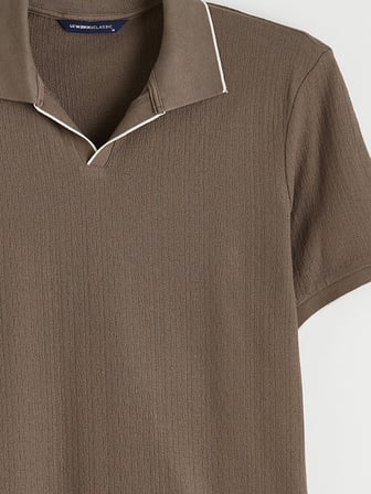 LCWAIKIKI Classic Kahverengi Polo Yaka Erkek Tişört