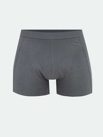 LC WAIKIKI Gri Standart Kalıp Pamuklu Esnek Erkek Boxer 3'lü