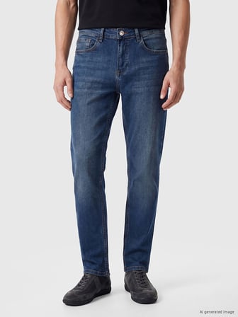 LCW Jeans İndigo 750 Slim Fit Erkek Jean Pantolon