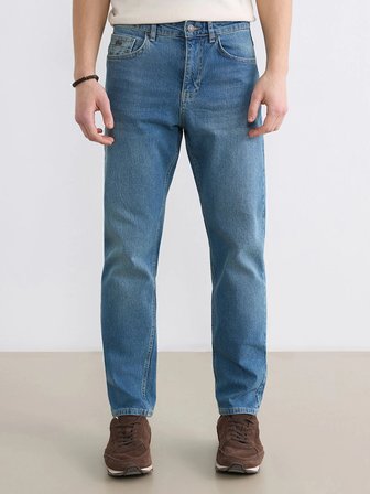 LCW Jeans Yeşil 710 Loose Fit Erkek Jean Pantolon