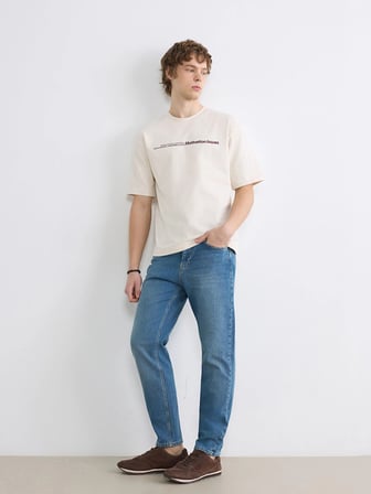 LCW Jeans Yeşil 710 Loose Fit Erkek Jean Pantolon